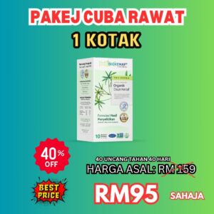 Pakej Cuba Rawat 1 Kotak BioKenaf