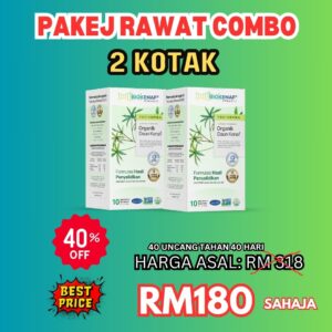 Pakej Rawat Combo 2 Kotak Biokenaf